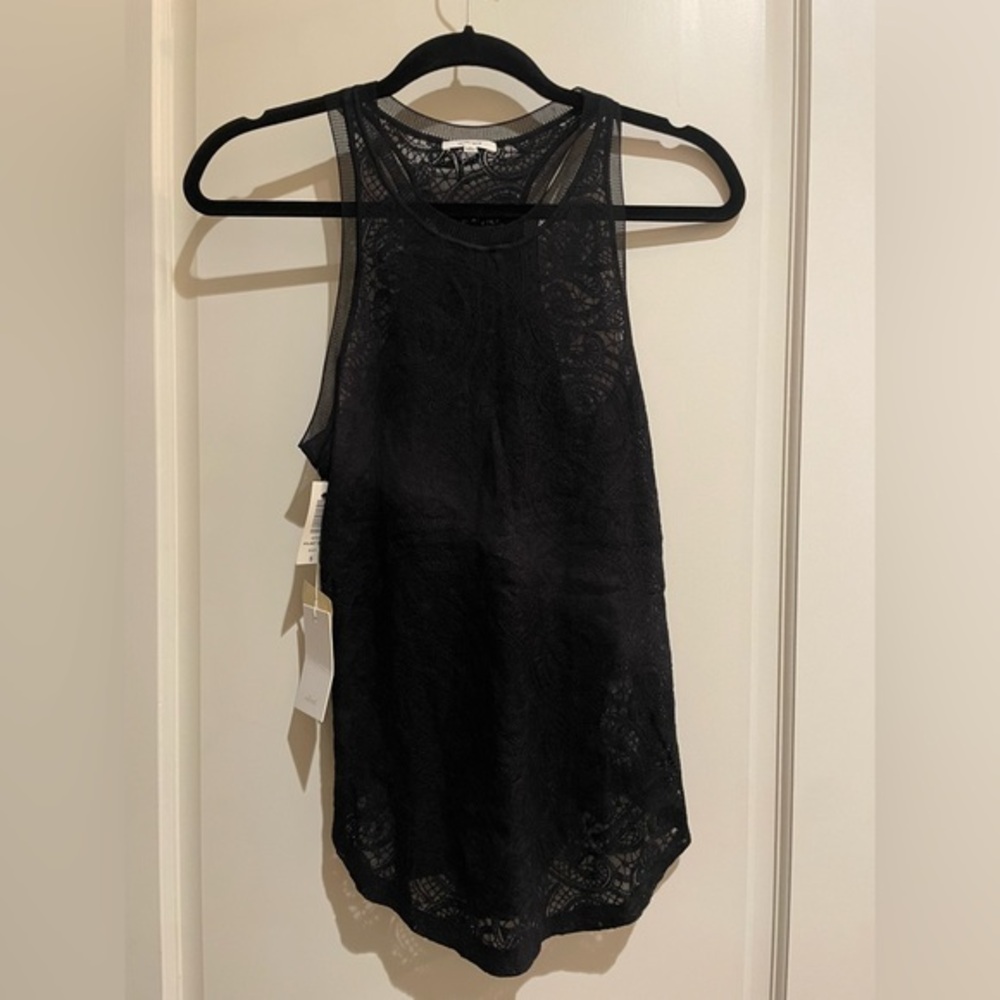 Lace tank top